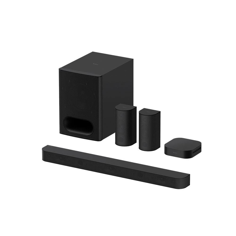 BRAVIA Theatre System 6 | Sistema de teatro en casa de 5.1 canales | Potencia de salida total de 1000 W | Dolby Atmos®/DTS:X® | HT-S60