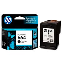 Cartucho de Tinta HP 664 Negro Original F6V29AL