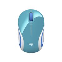 Mouse Inalámbrico Logitech M187 Celeste