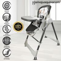 Silla de Comer Columpio 2 en 1 «KING» Edición Limitada Negro