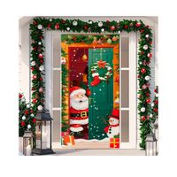 FUNDA NAVIDEÑA PARA PUERTA 410878-1-4
