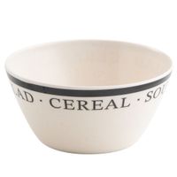 Bowl DECO HOME Chico Melamine B&W Home
