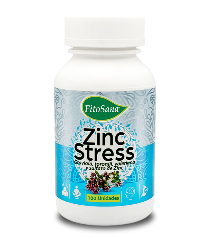 ZINC STRESS FITOSANA - FRASCO 100U