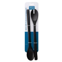 Set DECO HOME X2 Utensilios De Metal B&W