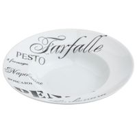 Plato DECO HOME Hondo P/Pasta B&W Home