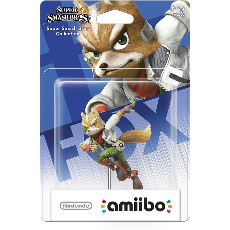 AMIIBO FOX SERIE SUPER SMASH BROS NINTENDO SWITCH