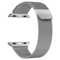 Correa de Acero Milanese Loop para Apple Watch 44/45/46/49mm Plateado
