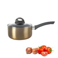 Cacerola Oster® Antiadherente 18CM con Tapa Herscher Gold 136802 02 - !OFERTA!