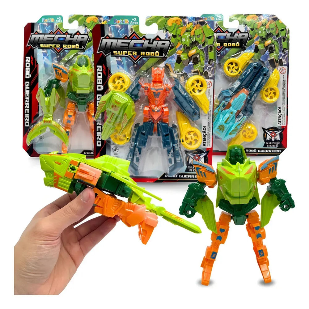 JUGUETE TRANSFORMER ROBOT VEHICULO