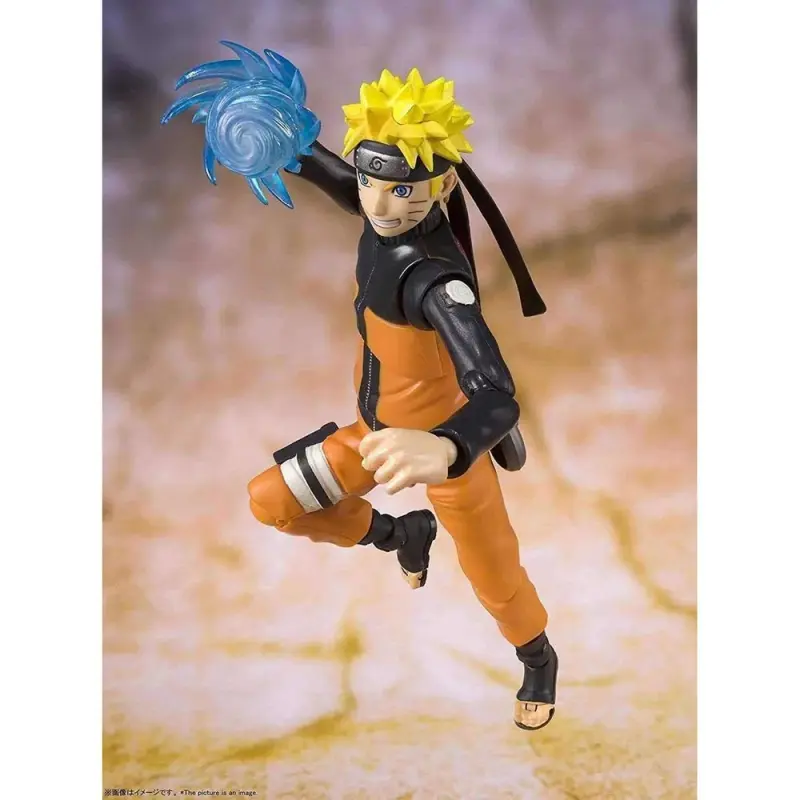 FIGURA DE ACCIÓN NARUTO SHIPPUDEN NARUTO UZUMAKI BEST SELECTION S.H. FIGUARTS BANDAI