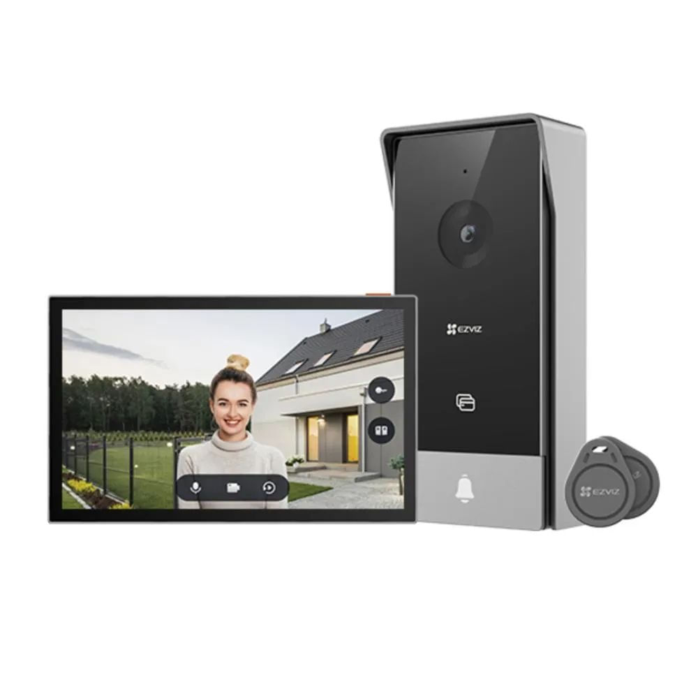 Videoportero doméstico inteligente HP5 WIFI Ezviz 1080p Pantalla táctil de 7