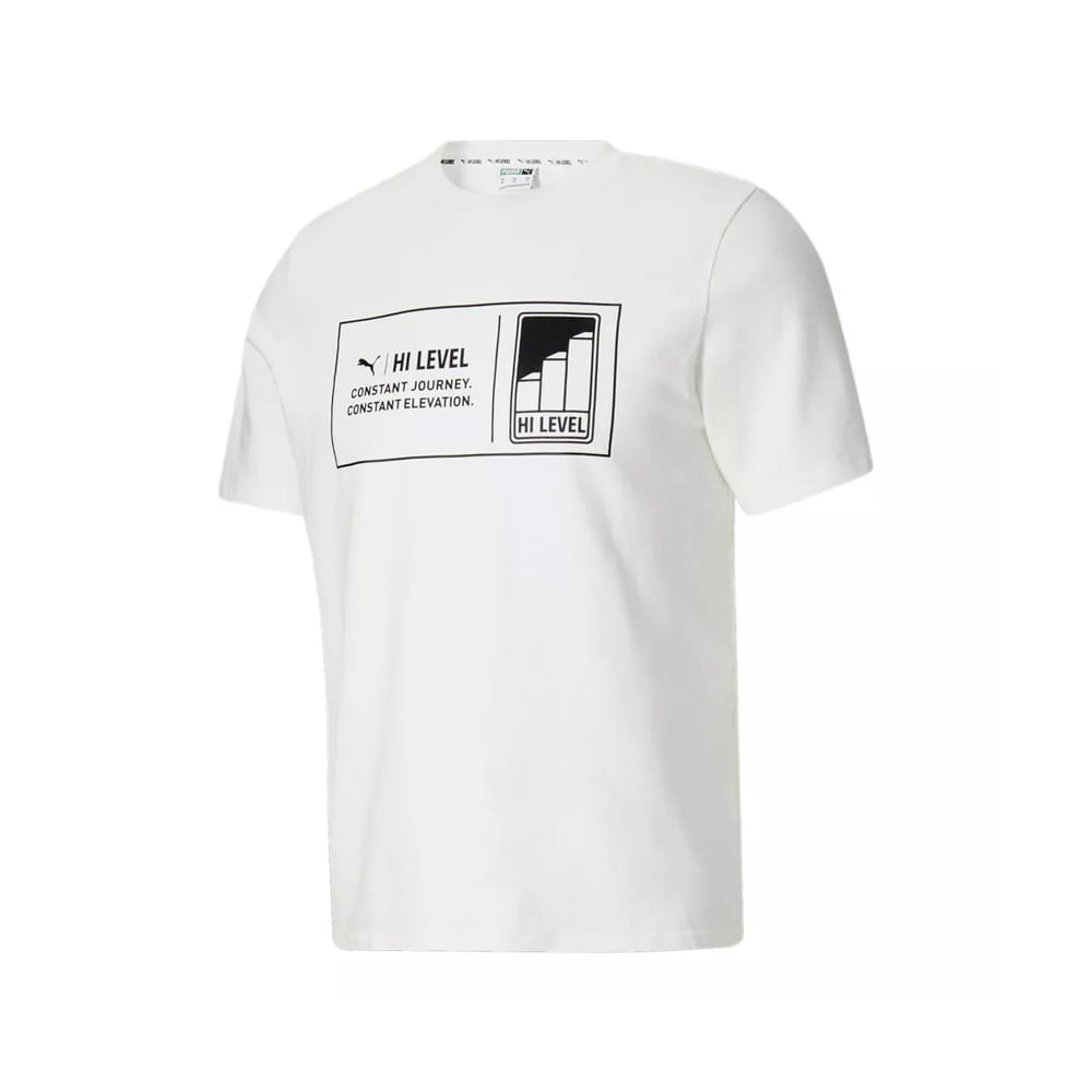 Polo Puma Cordae Crew Neck Short Hombre Talla L