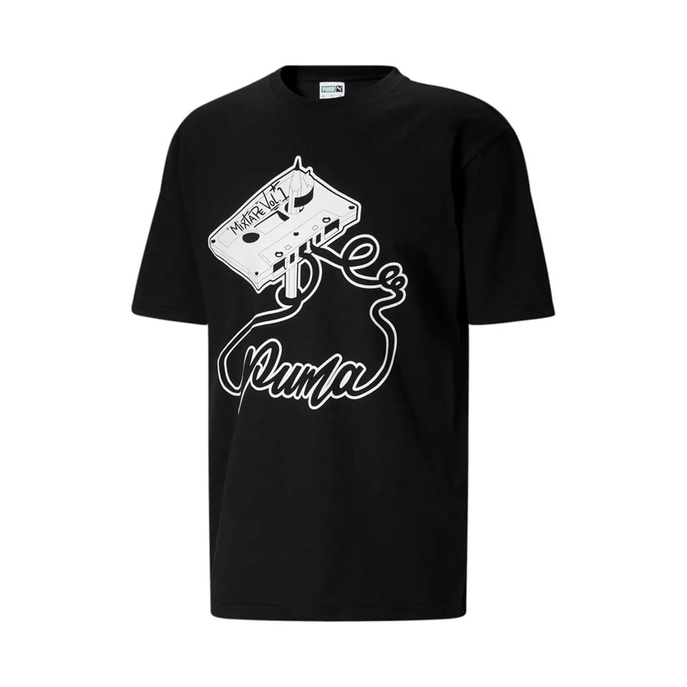 Polo Puma Cassette Graphic Hombre Talla S