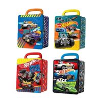 Hot Wheels Estuche Metal Para 18 Autos Aleatorio