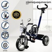 Triciclo Chavito Guiador «CHOPPY GUIDE» de Lujo Azul