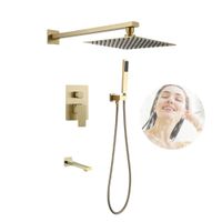 Mezcladora para Ducha de Lujo Nano Dorado Acero Inoxidable MT304-010D707