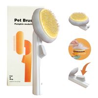 Peine Cepillo para Mascotas con Expulsador Quita Pelusa