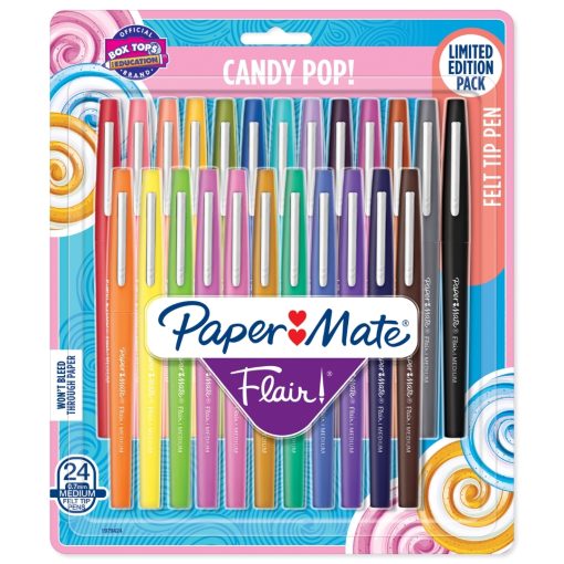 Marcador Flair Candy Pop Paper Mate x24 1979424 - !OFERTA!