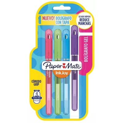 Boligrafo Gel (Injoy) Paper Mate x4 2023632 - !OFERTA!