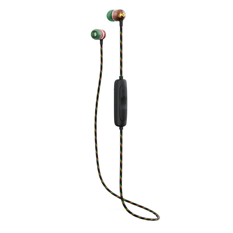 Audífonos Bluetooth House of Marley Smile Jamaica 2 Rasta