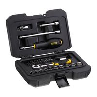 Juego de Herramientas 1/4""  38 Piezas Stanley STMT82828-LA