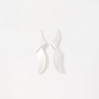 Aretes Mujer Sfera Joya Minal Colgant Transparent Plata