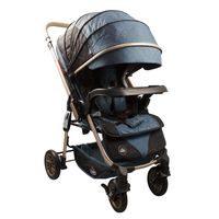 Coche Moisés Para Bebé Baby Cam Barcelona Azul
