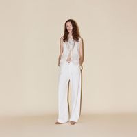 Blusa Mujer Sfera Cuerpo Rayas Blanco