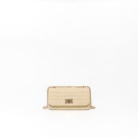Bolso Mujer Sfera Crossbody Rafia Crudo Crudo