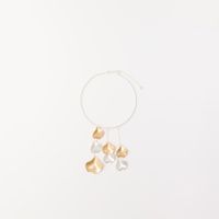 Collar Mujer Sfera Trenza Pza Met Vimal Plomo