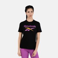 Polo Deportivo Reebok Mujer Identity Big Logo Tee 100215156 Negro
