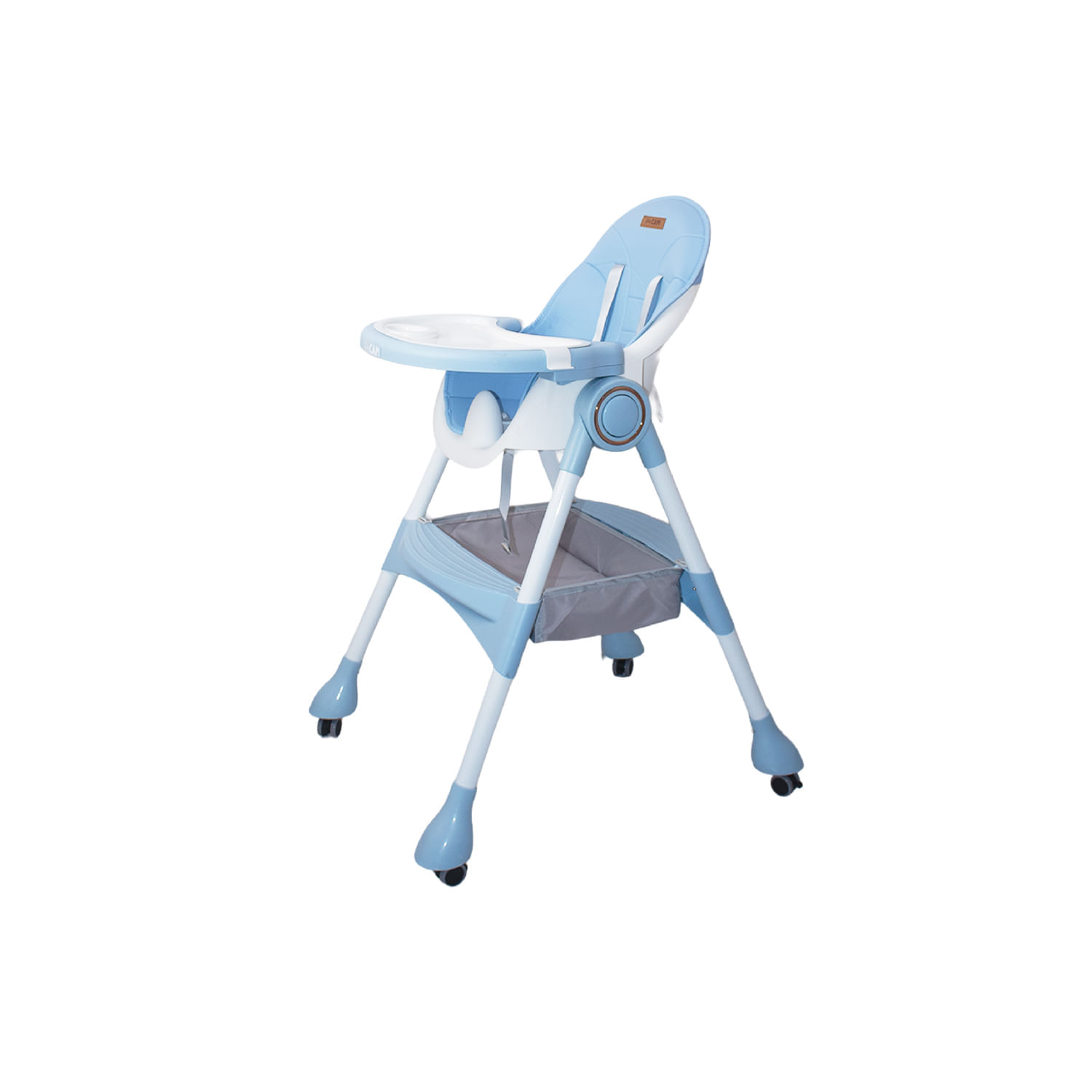 Silla De Comer Para Bebé Baby Cam Wesley Azul
