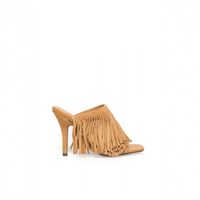 Sandalias Mujer Sfera Flecos Camel