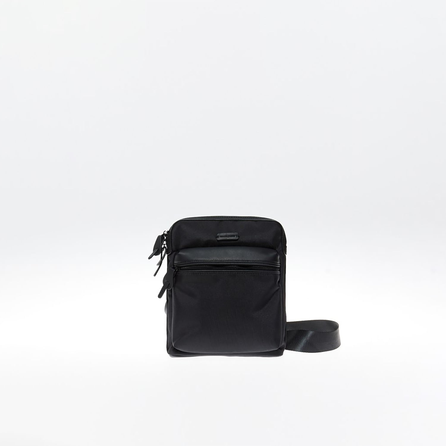 Morral Hombre Sfera Mediano Nylon Negro