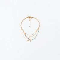 Collar Mujer Sfera Pzas Verdes Indian Jew Multicolor