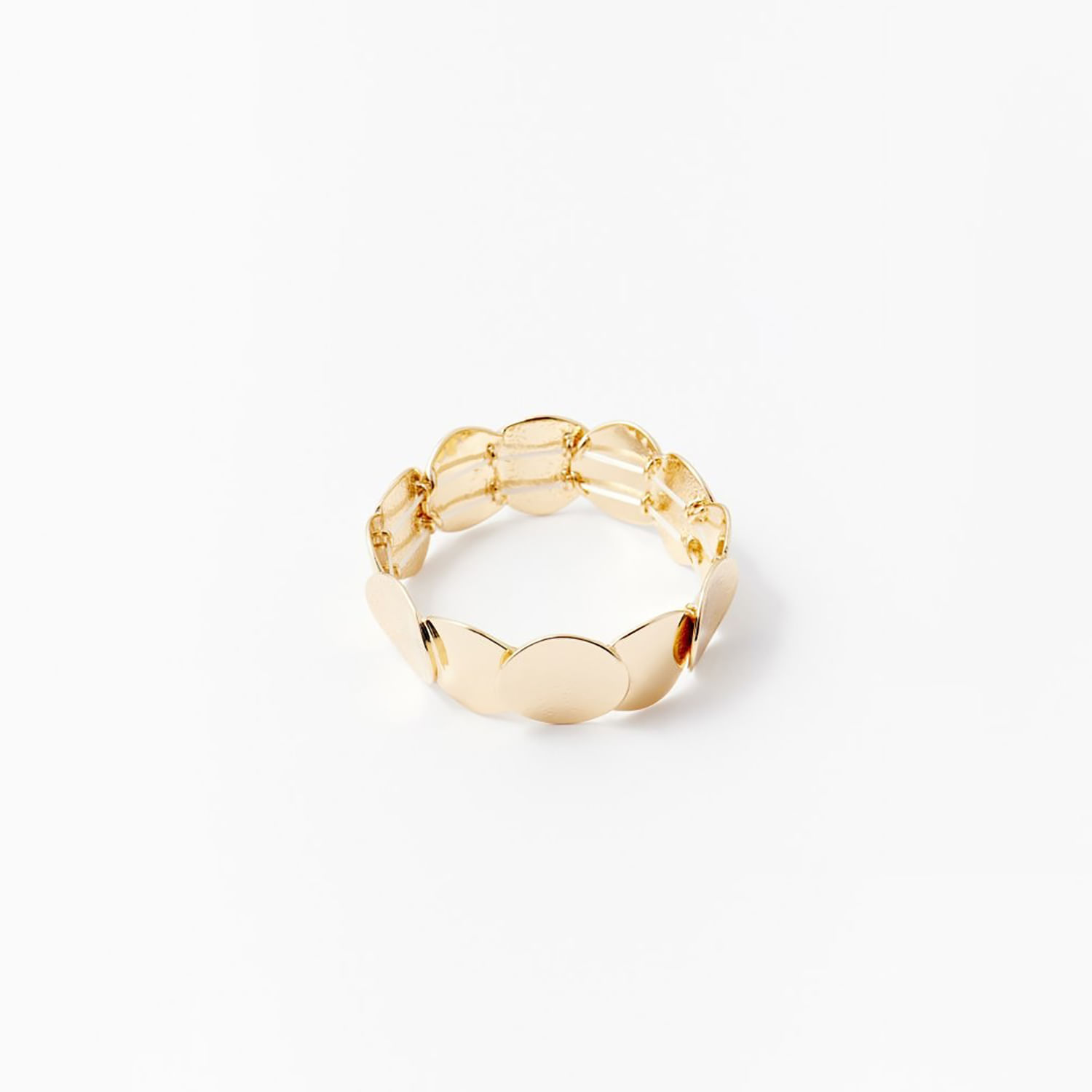 Pulsera Mujer Sfera Elastica Rounds Oro