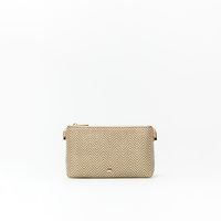 Monedero Mujer Sfera Neceser Tejido Etnico Tassel Mx Oro