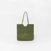 Bolso Mujer Sfera Maxi Rústico Forma Verde