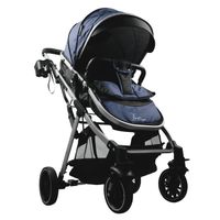 Coche Moisés Para Bebé Baby Cam Ibiza Azul