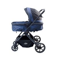 Coche Moisés Para Bebé Baby Cam Londres Azul