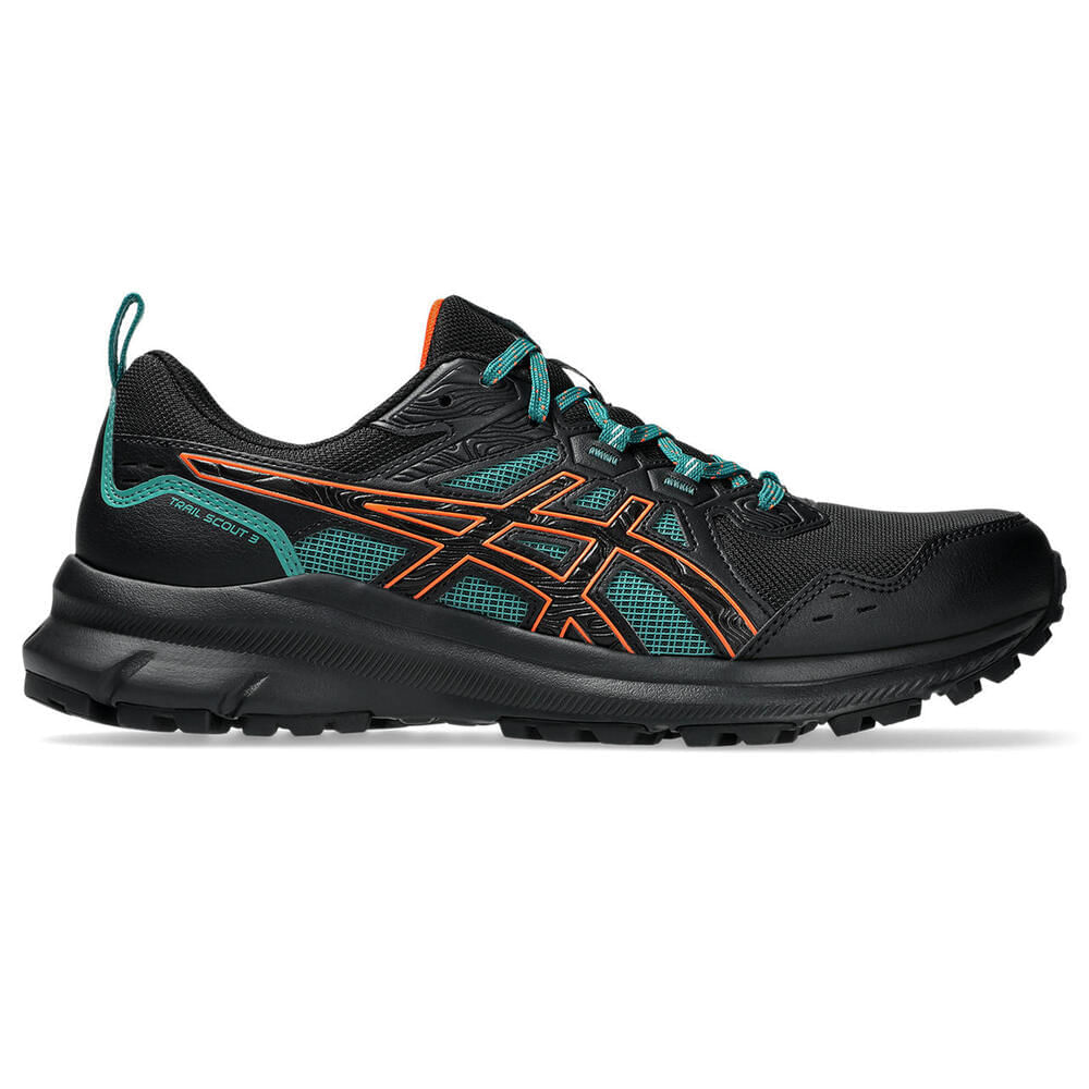 Zapatillas Outdoor Asics Hombre Trail Scout 3 As1011B700.005 Negro