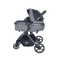 Coche Moisés Para Bebé Baby Cam Londres Gris