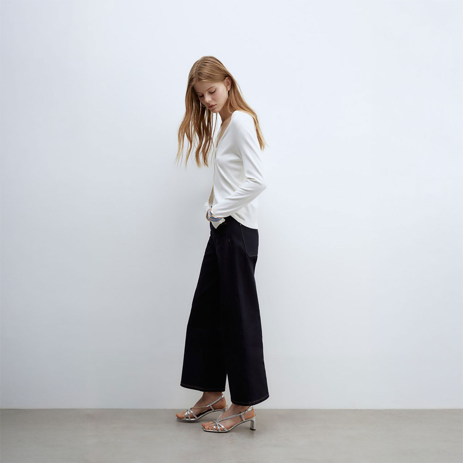 Jean Mujer Sfera Culotte Hr Lc Wb Navy