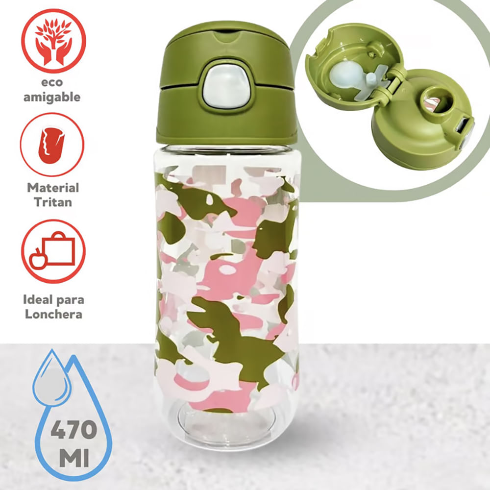 Thermos® Botella Tomatodo 470ML para niños Camo