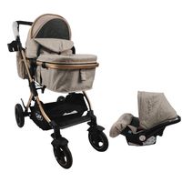 Coche Para Bebé Travel System Baby Cam Galaxy Beige