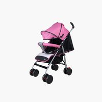 Coche Bastón Para Bebé Baby Cam Venecia Rosado