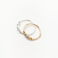 Set Mujer Sfera 2 Pulseras Purpurina Oro