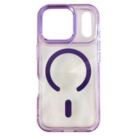 PREVENTA: Case iBox para iPhone 17 Pro Metal Glow, con MagSafe para carga inalámbrica, soporte en cámara, morado