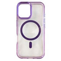 PREVENTA: Case iBox para iPhone 17 Metal Glow, con MagSafe para carga inalámbrica, soporte en cámara, morado