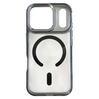 PREVENTA: Case iBox para iPhone 17 Pro Metal Glow, con MagSafe para carga inalámbrica, soporte en cámara, negro